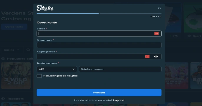 Stake Casino Login